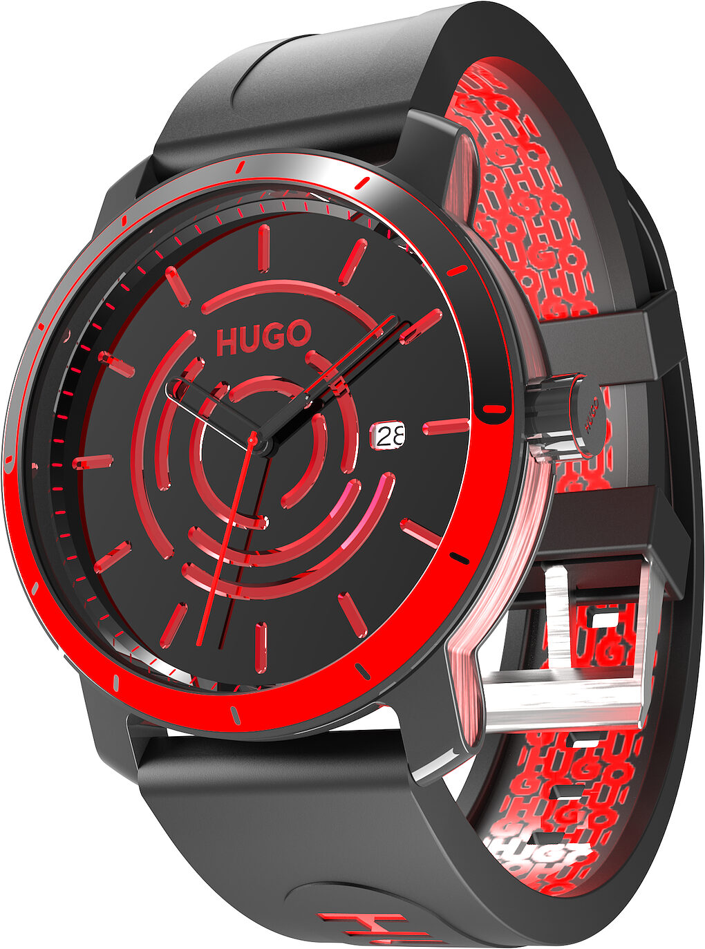 Final watch on its strap