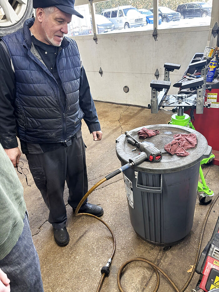 Shop floor research photograph
